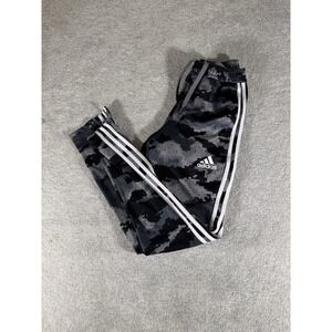 Adidas Tiro Pants Mens XS Black Camo Athletic Tapered Stripe Training Gymwear